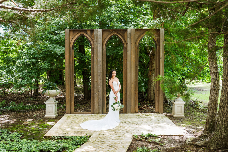 Bridal Portrait at Southern Grace in Arlington, TN, Luxury Memphis Wedding Photography